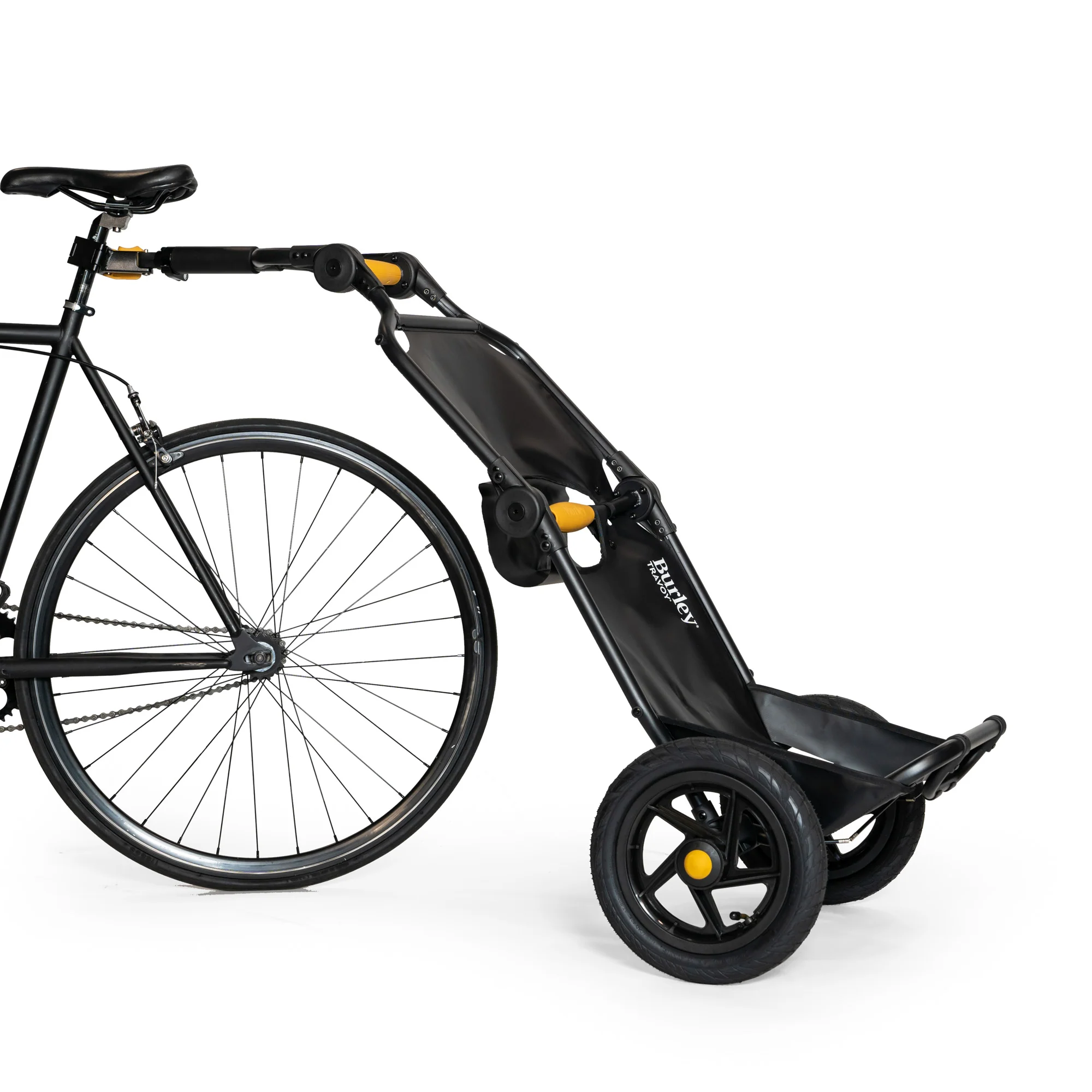 Remorque velo pliable pour courses à vélo Travoy Burley