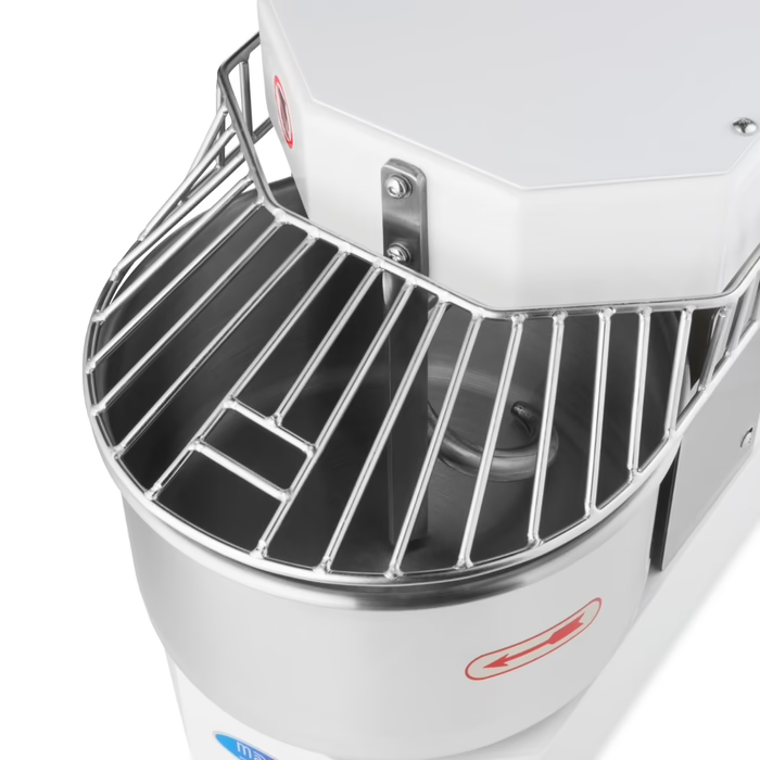 Maxima Pétrin à spirale / pétrin à pâte 8L 4,5 kg de pâte blanc – Image 7