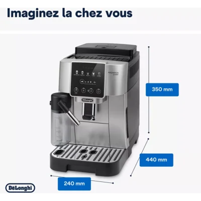 Expresso Broyeur DELONGHI FEB22.82.SB Magnifica Start Argent
