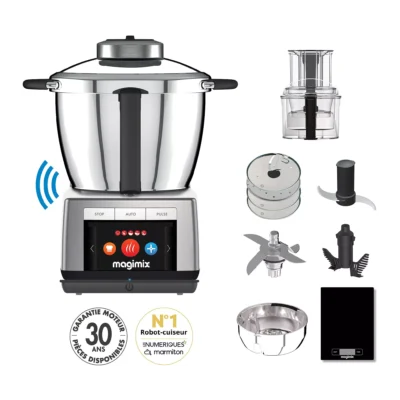 Robot cuiseur Magimix Cook Expert Connect Chrome 18913