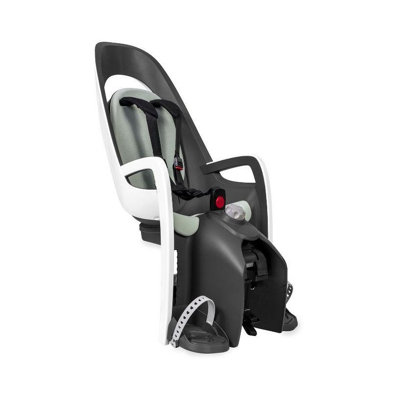 Porte-bébé vélo Hamax Caress arrière sur porte-bagages