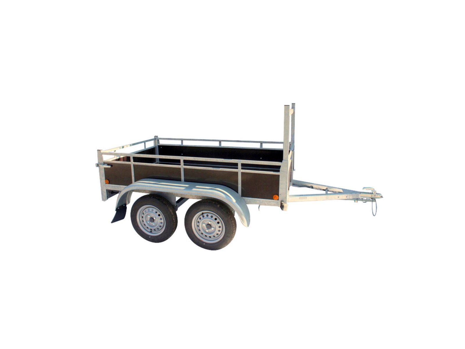 Remorque 225×132 cm double essieux