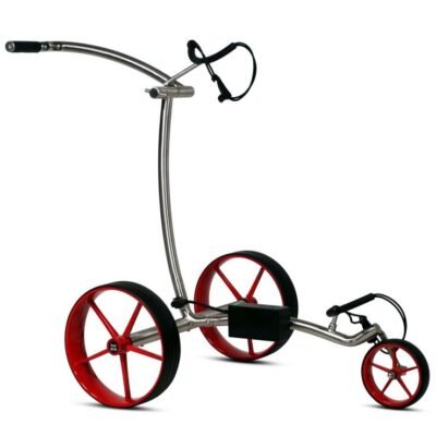 Tour Made Haicaddy HC9S Chariot de golf électrique cadre incurvé brossé