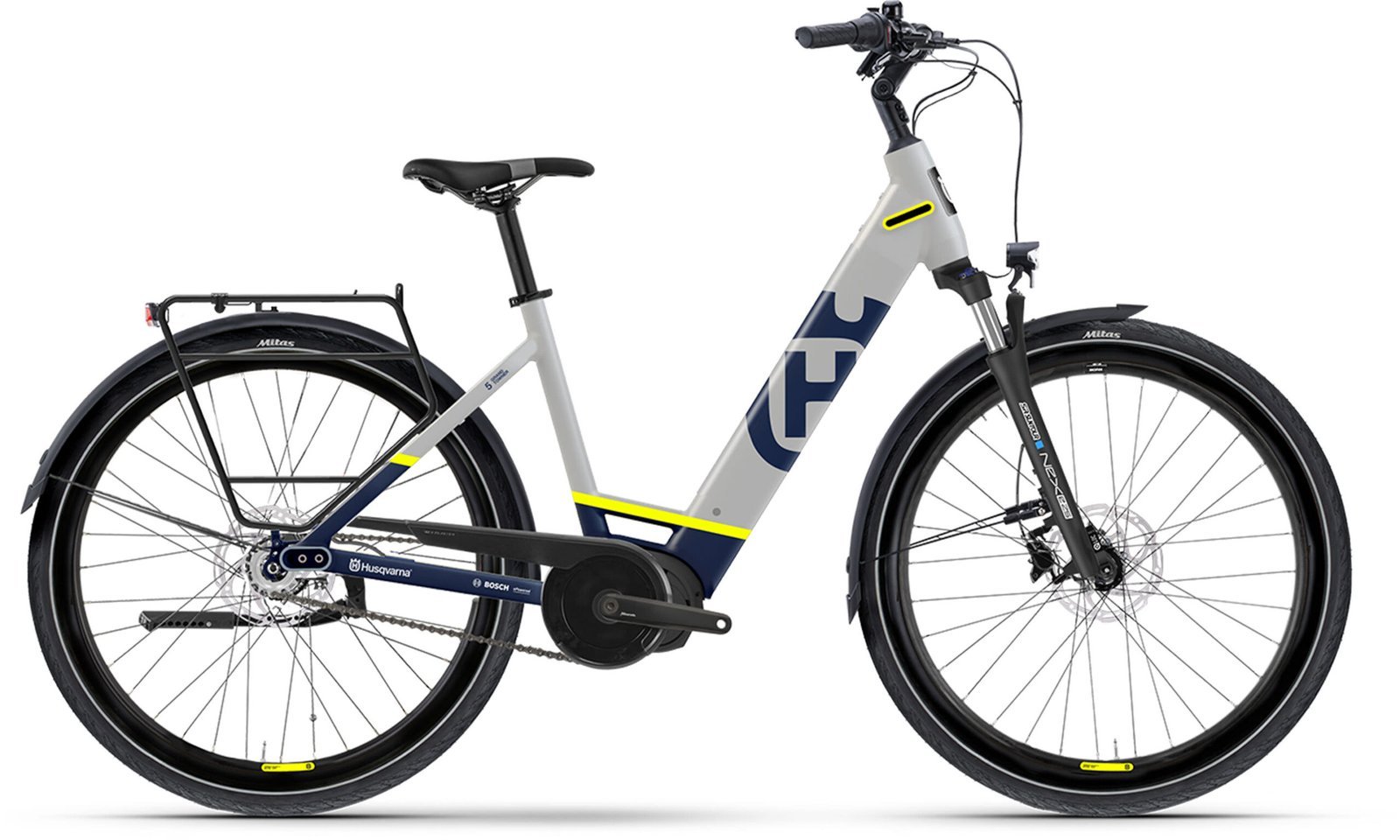 Vélo ville électrique Husqvarna grand towner 5 cb wave