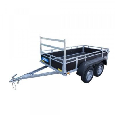 Remorque en bois 2m57x1m57 750kg 2 essieux