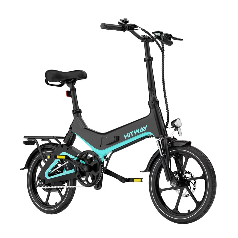 Vélo à assistance électrique pliant Hitway BK2 16&Prime; sans panier