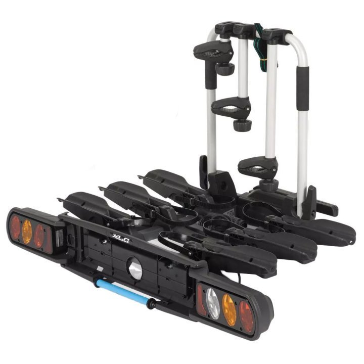 XLC Beluga II Porte Vélos pour 3 vélos black/aluminium
